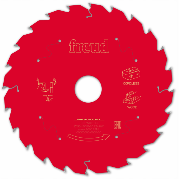 Norton Clipper Pilový kotouč FR13W011HC 190X30-24