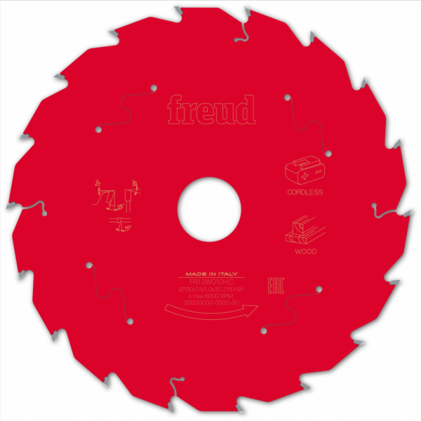 Norton Clipper Pilový kotouč FR13W010HC 190X30-18