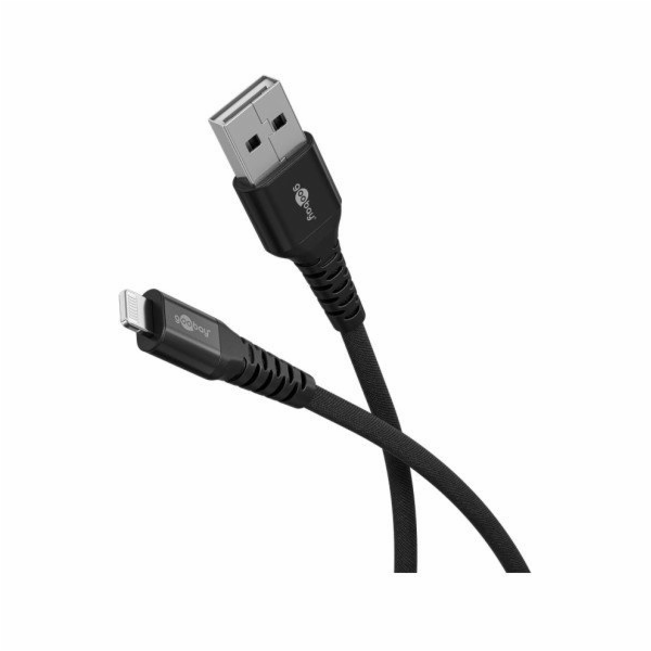 Goobay Kabel Lightning na USB-A 2m černý (74504)