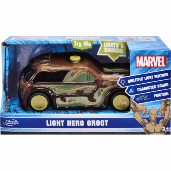 Simba *****JADA Marvel Hero Groot auto světlo/zvuk 322-2005