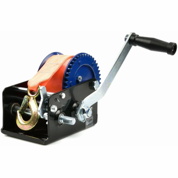 Geko 2500lbs naviják s klikovým řemenem (4)