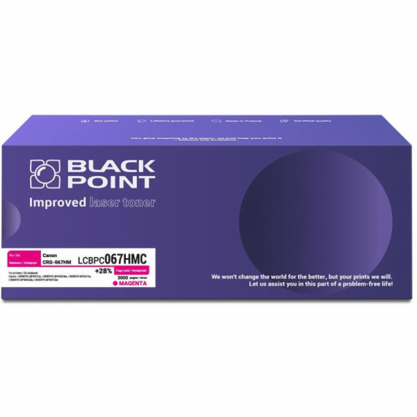 Black Point [LCBPC067HMC] Toner BP (Canon CRG-067HM) verz...