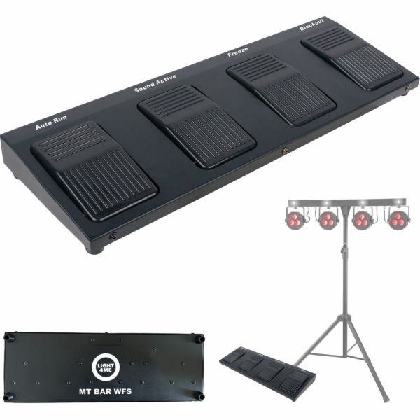 LIGHT4ME Bezdrátový nožní ovladač MT BAR WFS pro sadu osv...