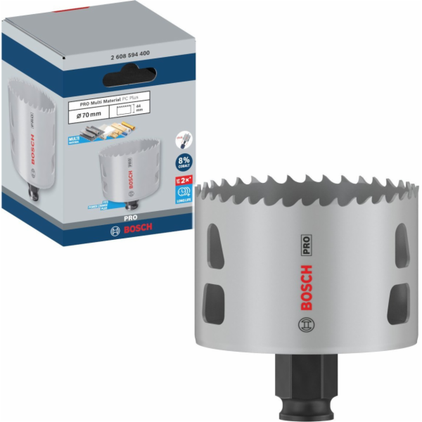 Bosch Děrová pila PIA A PRO MULTI MATERIAL PC PLUS 70 MM