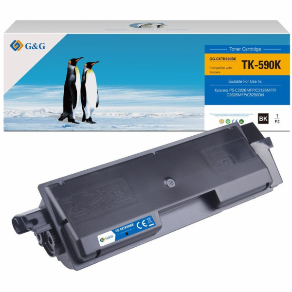 G&G Toner kompatibilní s pro Kyocera TK590K, NT-CKTK590BK...
