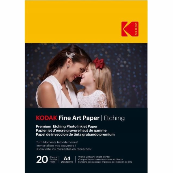 Kodak Papír Fine Art Etching A4 20 ks 210x297mm / 9891-198