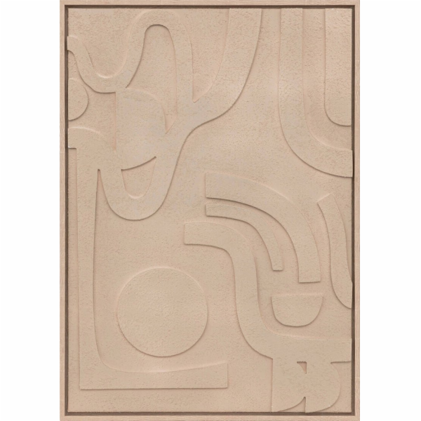 Atmosphera 3D obraz v rámu AZRA, 50 x 70 cm