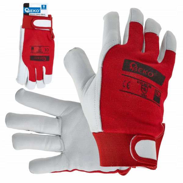 Geko Zimní pracovní rukavice pro montážní dělníky, kozí k...