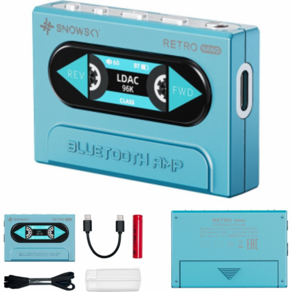 FiiO Retro Nano DAC/zesilovač od Snowsky Blue