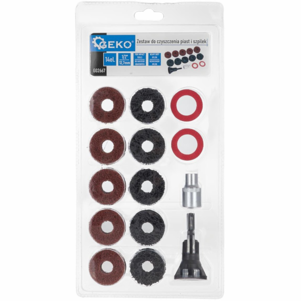 Geko Sada na čištění nábojů a čepů 14dílná (40)