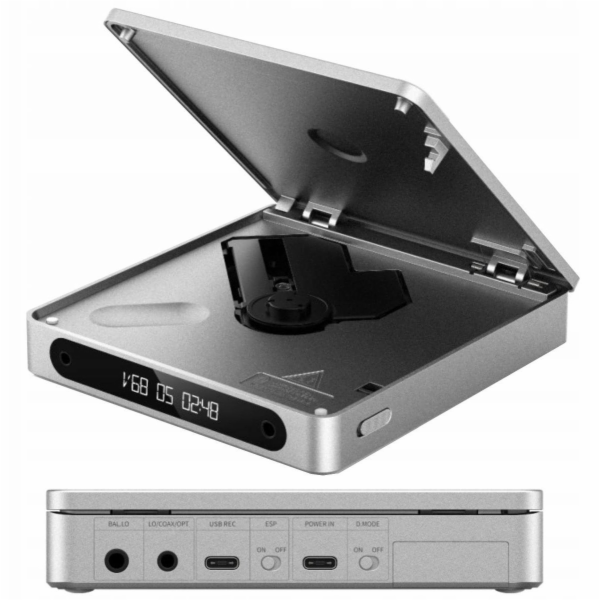 FiiO DM13 PŘENOSNÝ CD PŘEHRÁVAČ 3750mAh VYVÁŽENÝ 4,4mm LC...