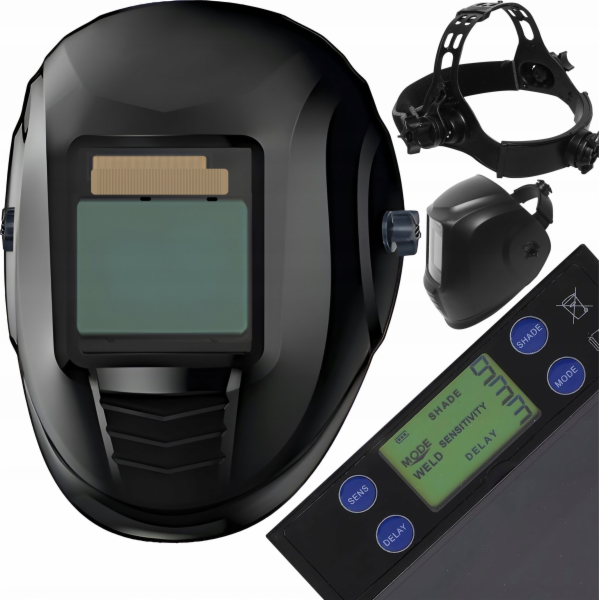 Sefa Verlag Samozatemňovací svářečská maska s plně nastav...