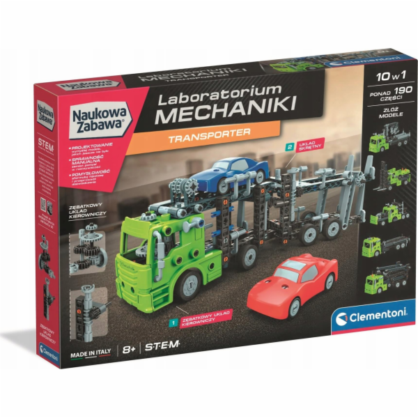 Clementoni ZEST KREAT LABOR MECHAN TRANSPORTER CLM PUD 6