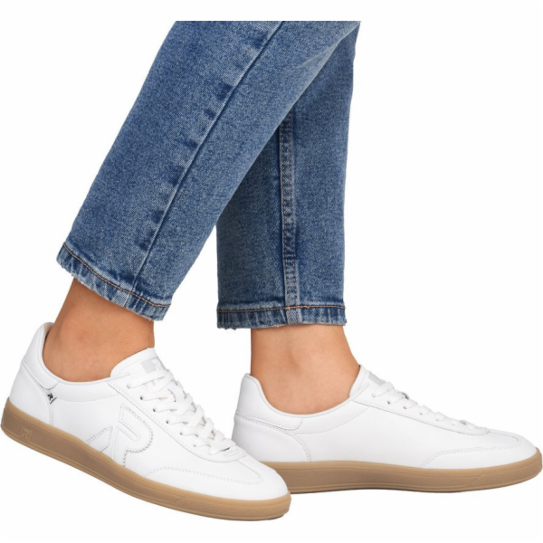 Rieker Dámské kožené tenisky W2200 38 bílé barvy