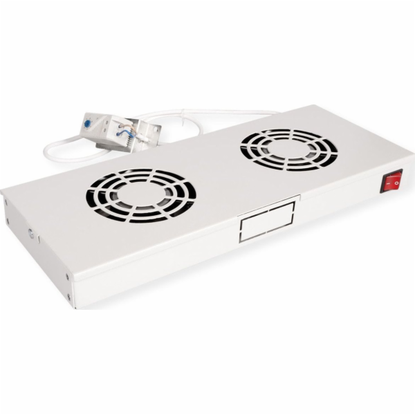 Roline ROLINE Dachluftereinheit 48,26cm 19Zoll 2 Lufter T...