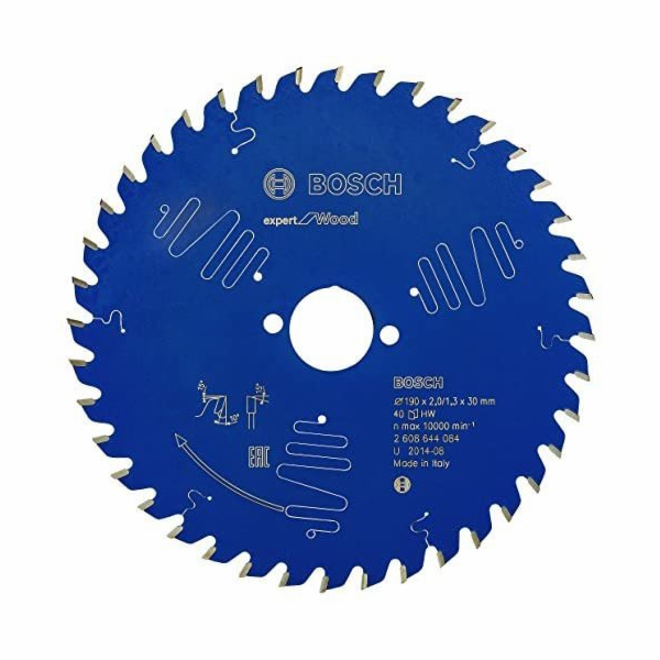 Bosch DEHETOVÉ PILOUTY EXPERT 190X30X2/1,3X40T