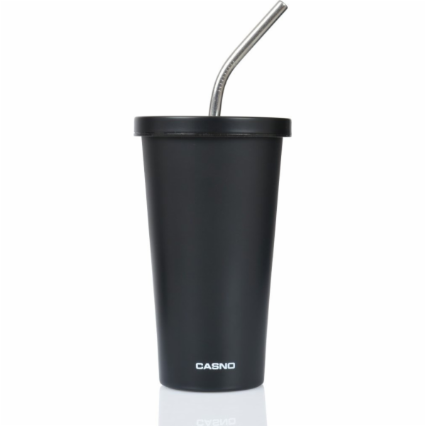 Majestic Sport Termohrnek Casno Gloomy s brčkem 510 ml černý