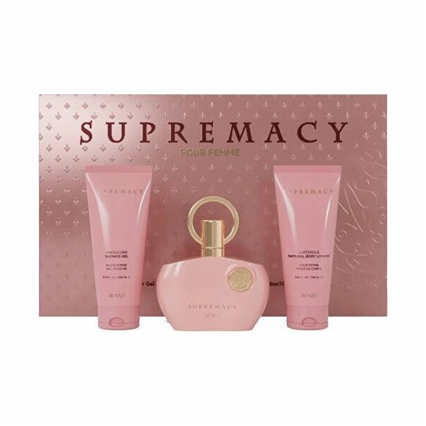 Versace SADA AFNAN Supremacy Pink EDP sprej 100ml + SPRCH...