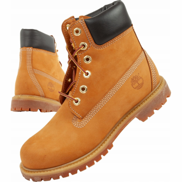 Timberland Pánské zimní trekové boty Premium 6, kožené, v...