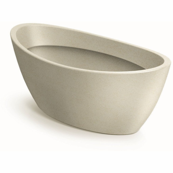 Prosperplast OVÁLNÝ KVĚTINÁČ ARIA - PÍSKOVÝ