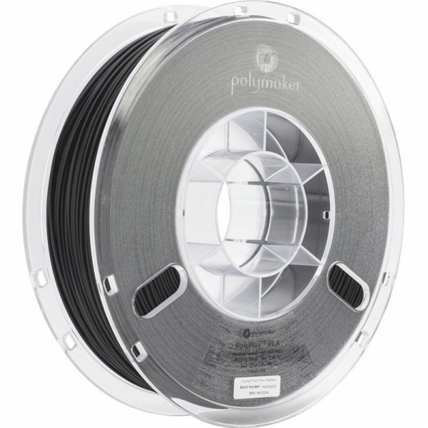 Poly Filament aker PolyMax Tough PLA 1,75 mm 0,75 kg - černý