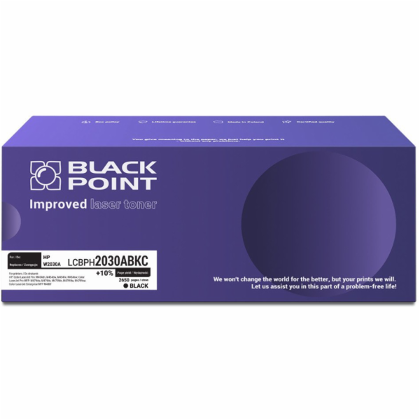 Black Point [LCBPH2030ABKC] Barevný toner (HP W2030A) – N...