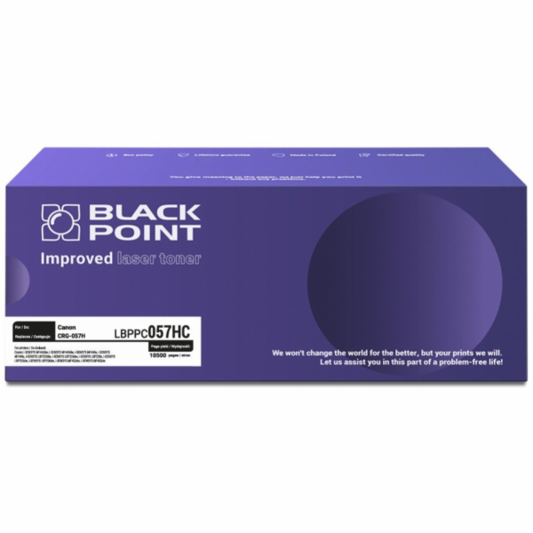 Black Point [LBPPC057HC] Toner BP S+ (Canon CRG-057H) ver...