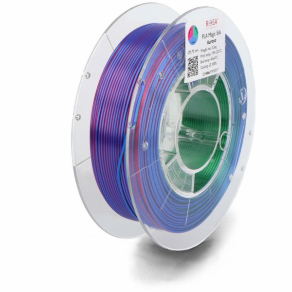 ROSA3D PLA Magic Silk filament 1,75 mm 0,3 kg - Aurora}