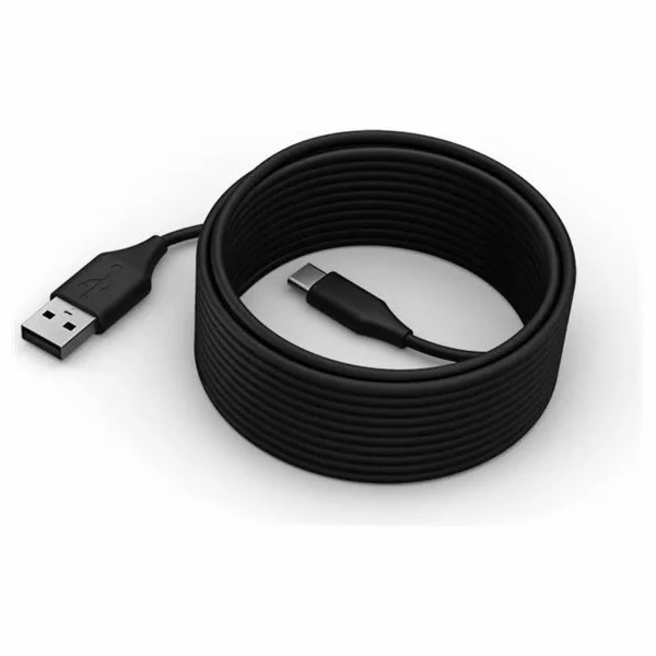 Lenovo Kabel USB-A - USB-C 5 m černý (40CLSCCB01)