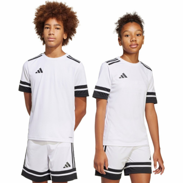 Adidas Dětské tričko Squadra 25 bílé JJ0057 152cm