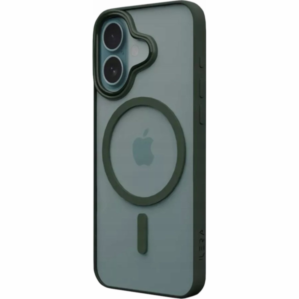 iLera Průhledný kryt o ColorAnt, tmavě zelený, pro iPhone 16