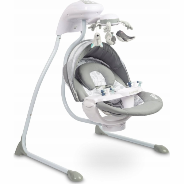 Caretero Elektrická houpačka RAFFI GRAPHITE