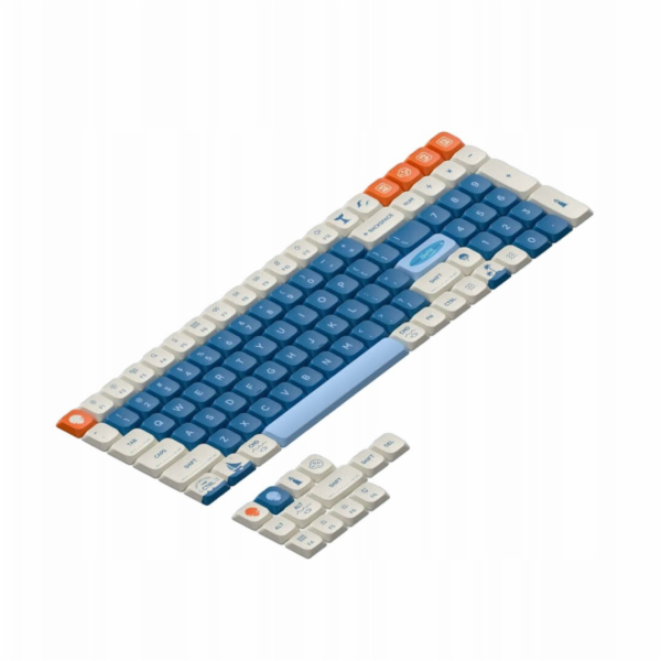 Nuphy - Shiokaze nSA Dye-sub PBT klávesy - Klávesy pro me...