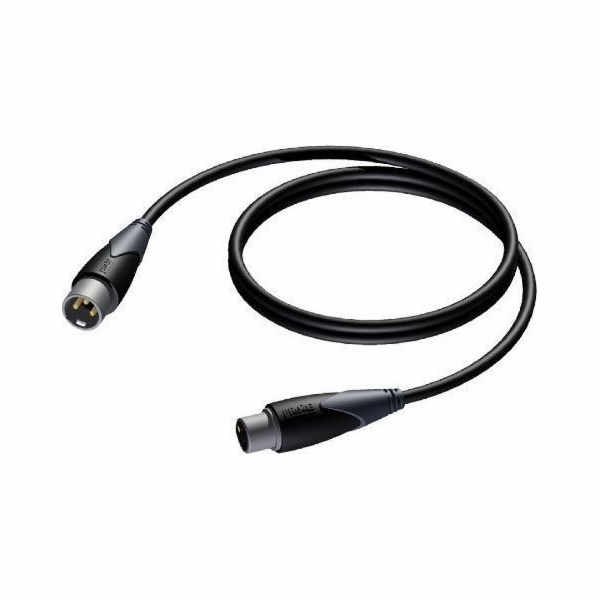 Procab Kabel CLD953/3, DMX AES/EBU XLR (M) na XLR (Ž) (3 m)