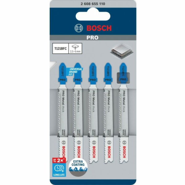 Bosch PILOVÝ KOTOUČ T PRO METAL THICK T121BFC 92 mm / 5 ks.