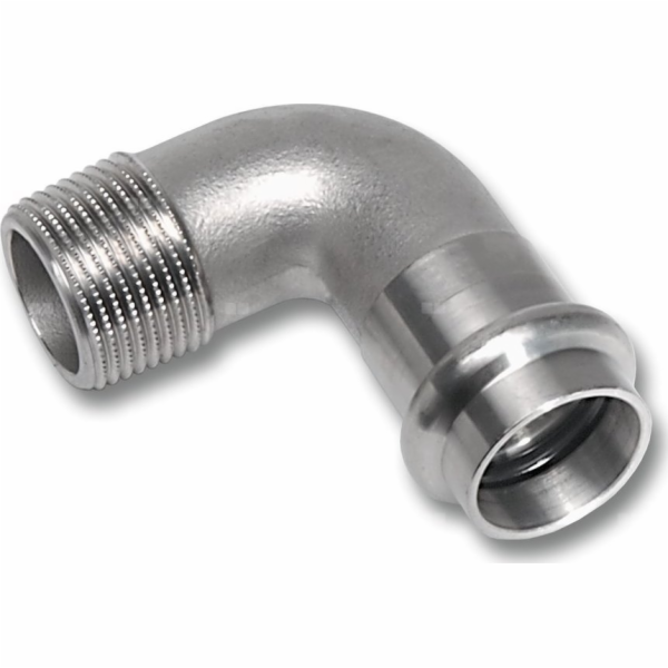 SANHA NiroSan-Press úhlové spojky 90° PxGZ 54x2