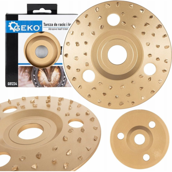 Geko Kotouč na zastřihování kopyt a drápů 125 mm – středn...