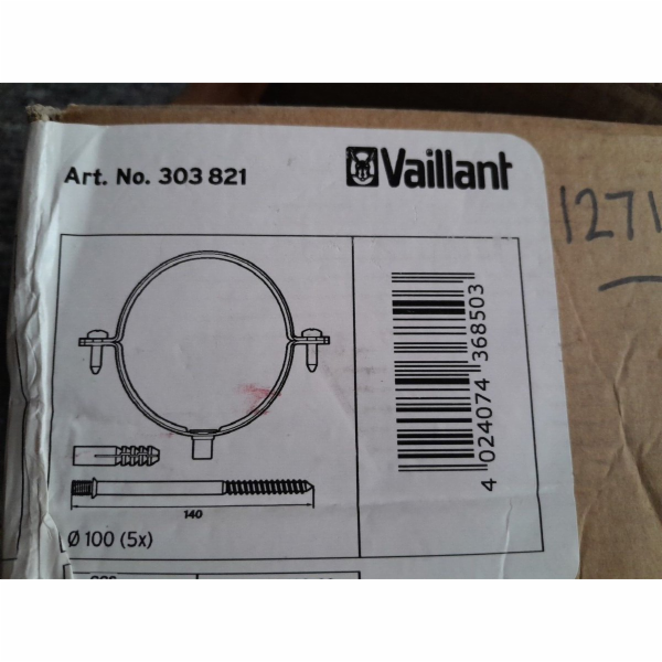 Vaillant Trubkové objímky DN100 (5 kusů)