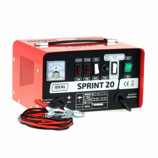 Ideal Nabíječka SPRINT 20, nabíjecí napětí: 12/24 V nabíj...