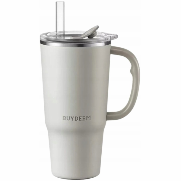 Mellow Yellow Termohrnek s brčkem 700 ml, model DS57, bar...