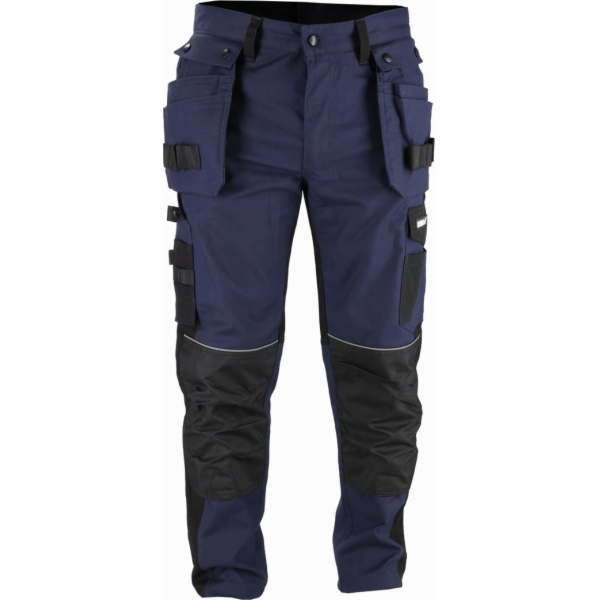 Dedra Kalhoty slimfit s více kapsami S/48, gramáž 270 g/m2