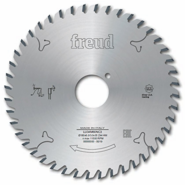 Norton Clipper Pilový kotouč LU34M60NC3 180X35-44