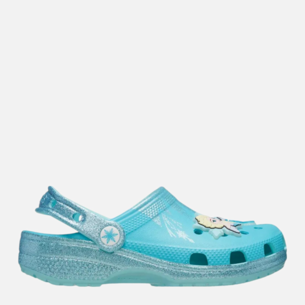 Crocs Dětské dřeváky Classic Frozen Elsa 210235-90H modré...