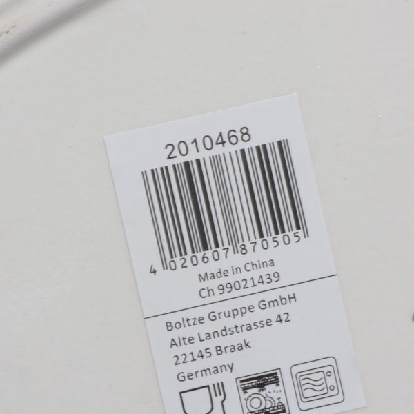 Boltze Keramický talíř LEMONY, 39 x 31 cm