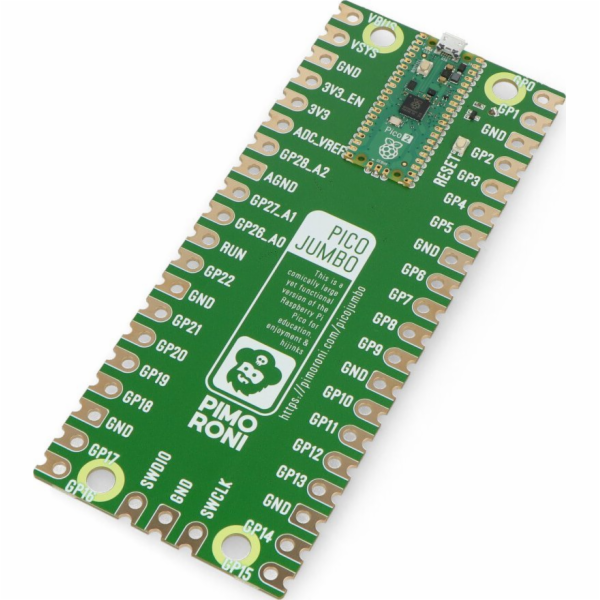 PiMoroni Pico Jumbo - modul s připájeným Raspberry Pi Pic...