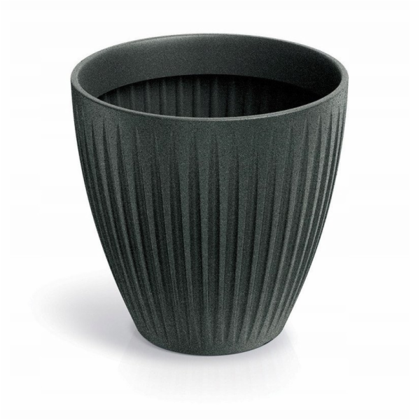 Prosperplast KULATÝ STŘEDNÍ KVĚTINÁČ LATIA - ŽULOVÝ