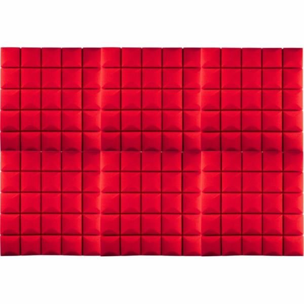 Bitmat Akustické panely DNA AM5 RD sada 6 kusů, červená s...