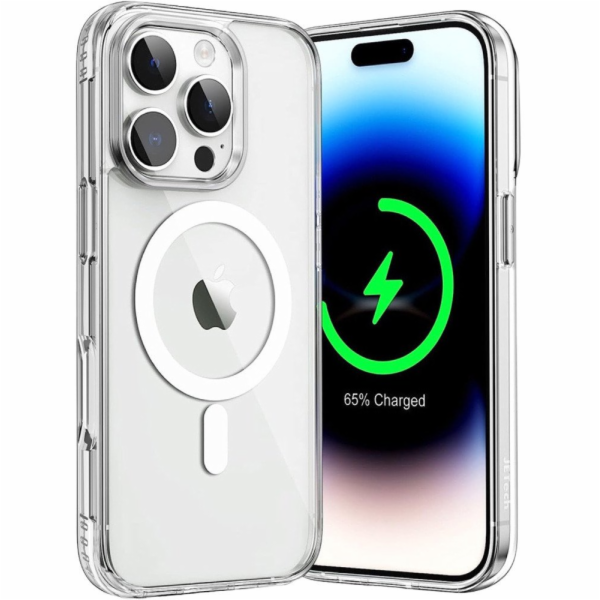 iLera Průhledný kryt o pro iPhone 16 Pro