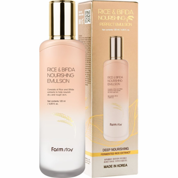 Farmstay Výživná emulze Rice & Bifida s rýží a fermenty 1...