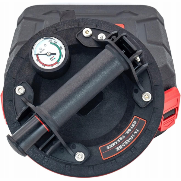 Geko Držák - vakuová přísavka na sklo s manometrem 200 mm...